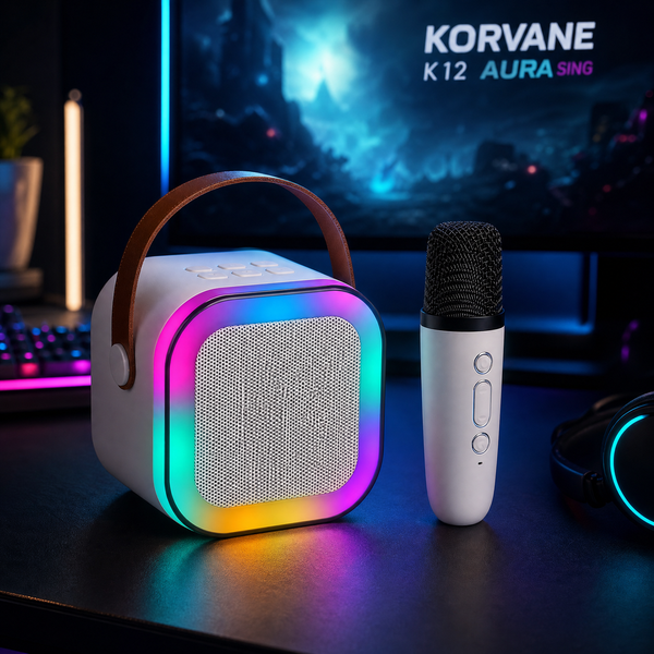 KORVANE K12 Duet Karaoke Speaker with Mic