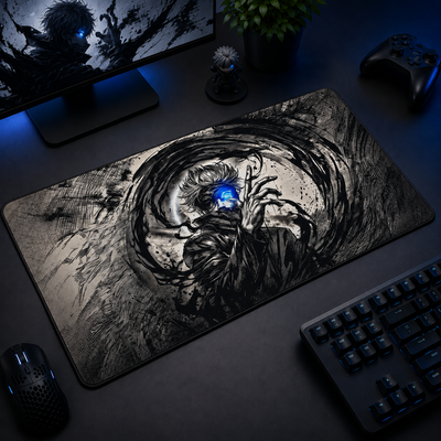 Gojo Hollow Purple Resonance Desk Mat 031