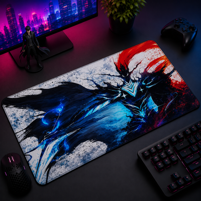 Igris Neon Shadow Sentinel Desk Mat 008