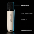 KORVANE K12 Duet Karaoke Speaker with Mic