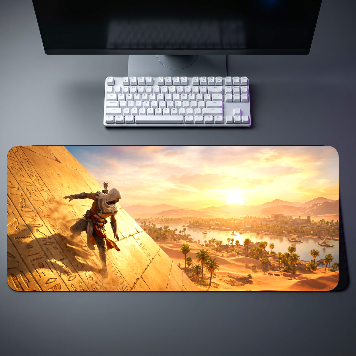 Assassins Creed Bayek Pyramids Desk Mat 097