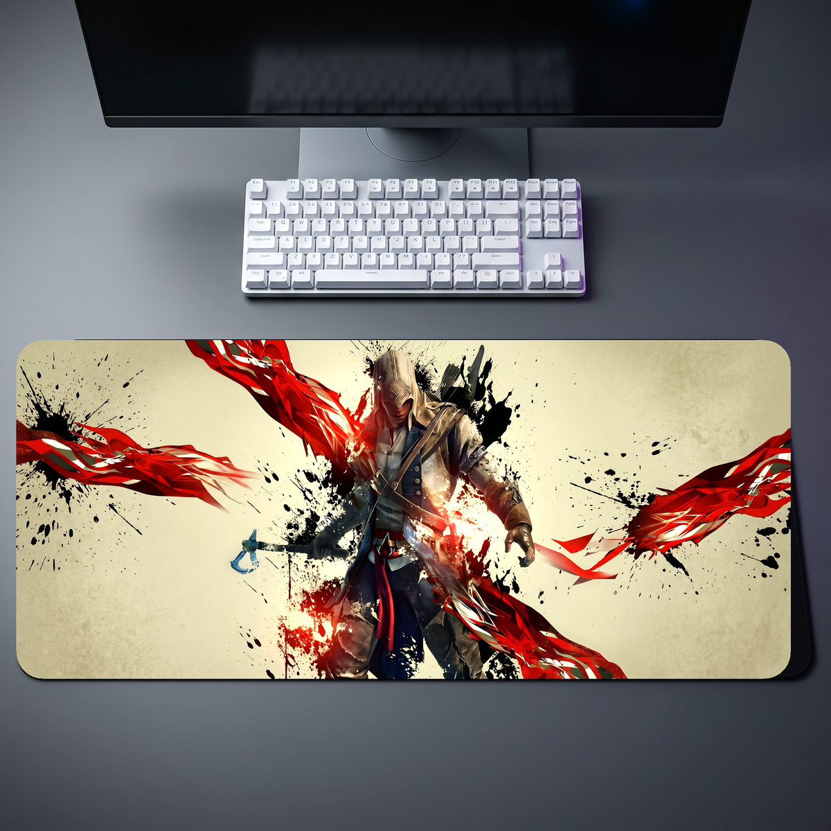 Assassins Creed Ezio Action Desk Mat 095