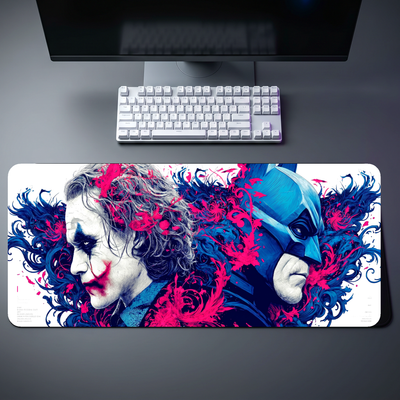 Batman Joker Dual Chaos Art Desk Mat 147