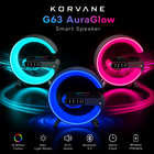 KORVANE G63 AuraGlow Audio Speaker with Wireless Charging