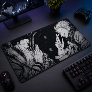 Gojo Vs Sukuna Manga Sketch Desk Mat 029