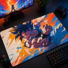 Goku Graffiti Surge Strike Desk Mat Mockup