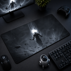 Goku Spectral Ultra Instinct Desk Mat Mockup