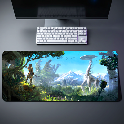 Horizon Zero Dawn Aloy Tallneck Landscape Desk Mat 126