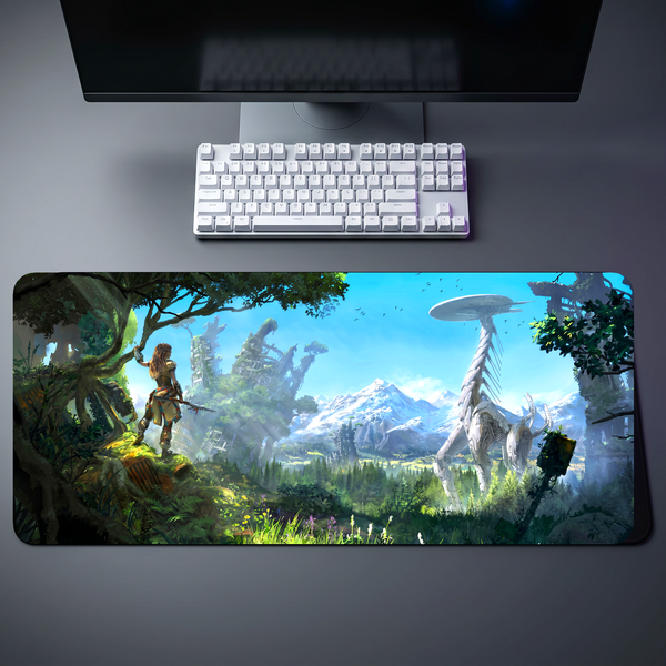 Horizon Zero Dawn Aloy Tallneck Landscape Desk Mat 126