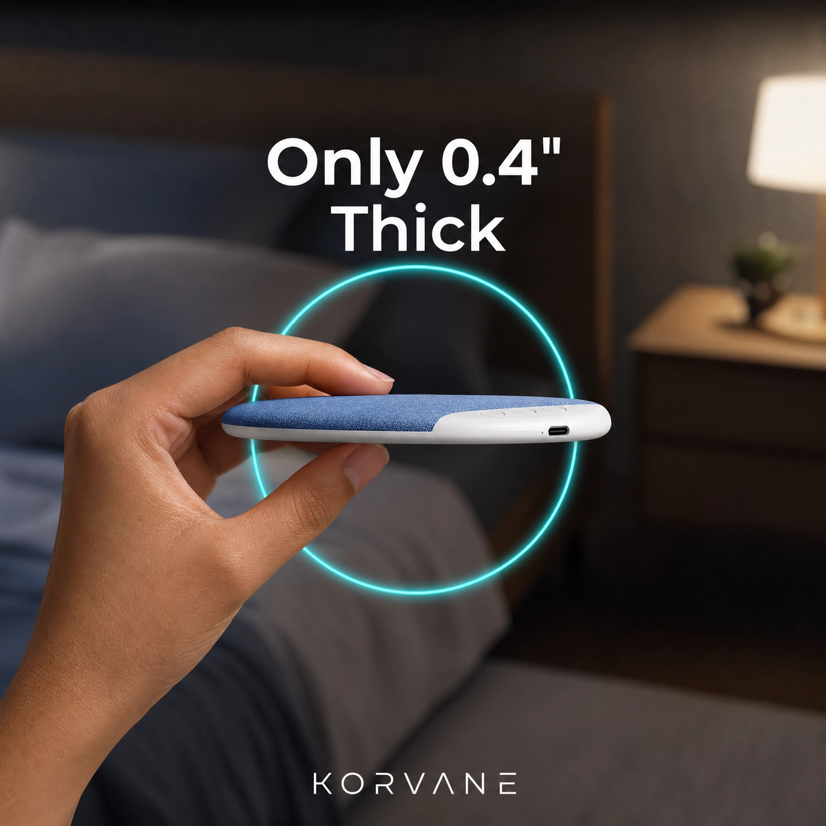 KORVANE Under-Pillow Sleep Speaker