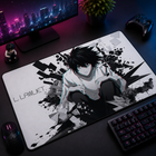 L Justice In Shadow Desk Mat Mockup