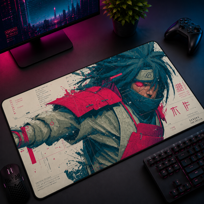 Madara Glitch Uchiha Legacy Desk Mat 022