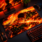 Rengoku Blazing Dragon Soul Desk Mat Mockup