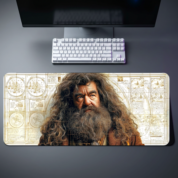 Rubeus Hagrid Hogwarts Map Desk Mat 087