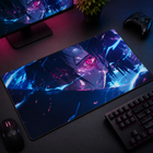Sasuke Rinnegan Lightning Gaze Desk Mat Mockup