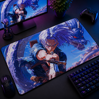 Trunks Legend Of Shenron Desk Mat 036