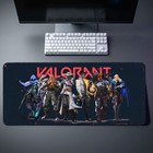 Valorant Agents Roster Defy Limits Desk Mat 111