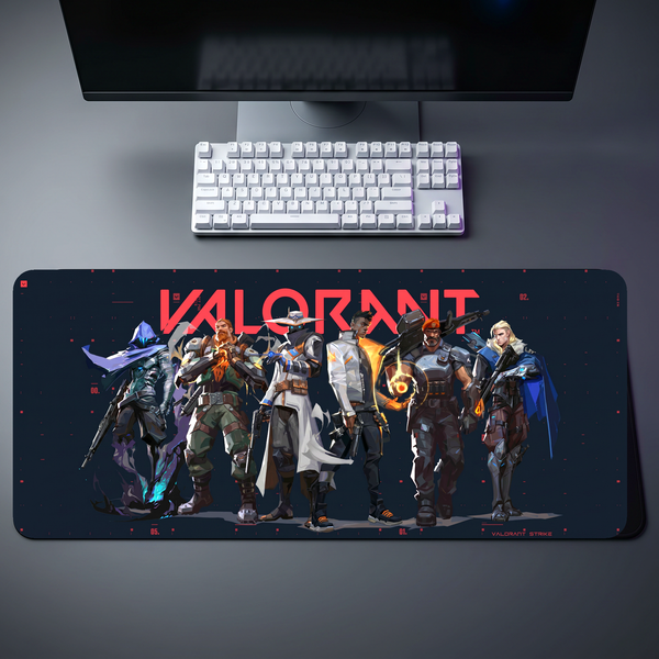 Valorant Agents Roster Defy Limits Desk Mat 111