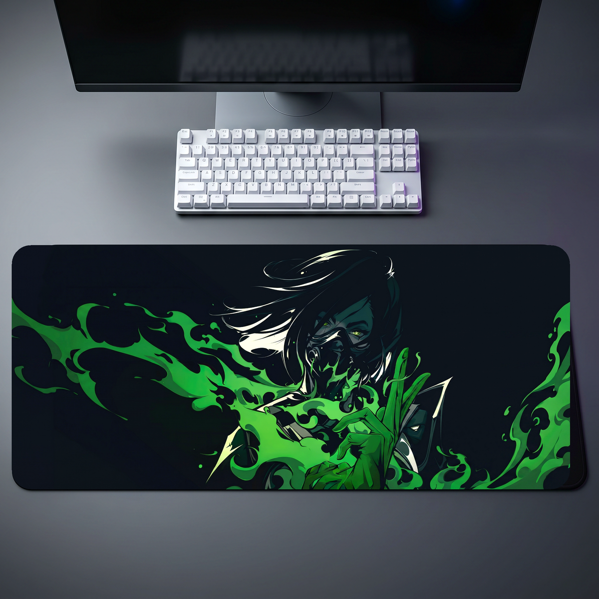Valorant Viper Toxic Smoke Desk Mat 105