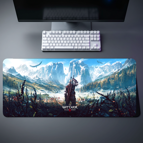 Witcher 3 Wild Hunt Geralt Desk Mat 071
