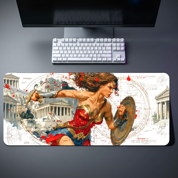 Wonder Woman Pantheon Warrior Desk Mat 145