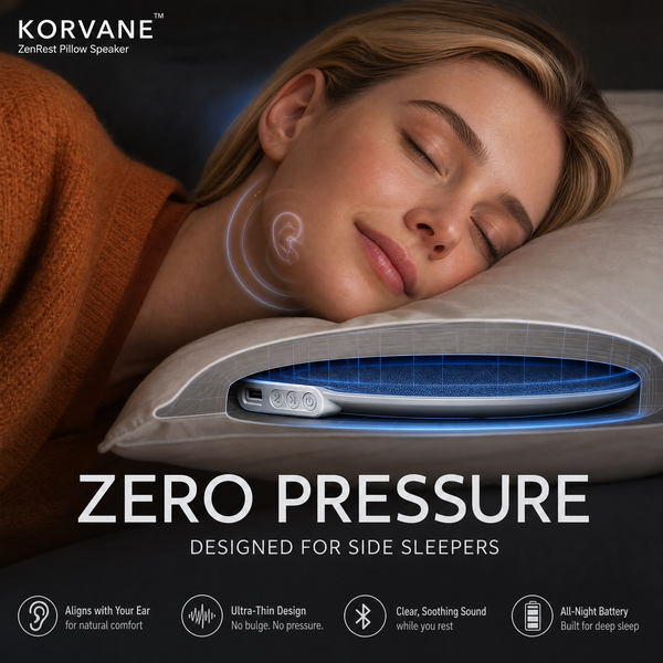 KORVANE Under-Pillow Sleep Speaker